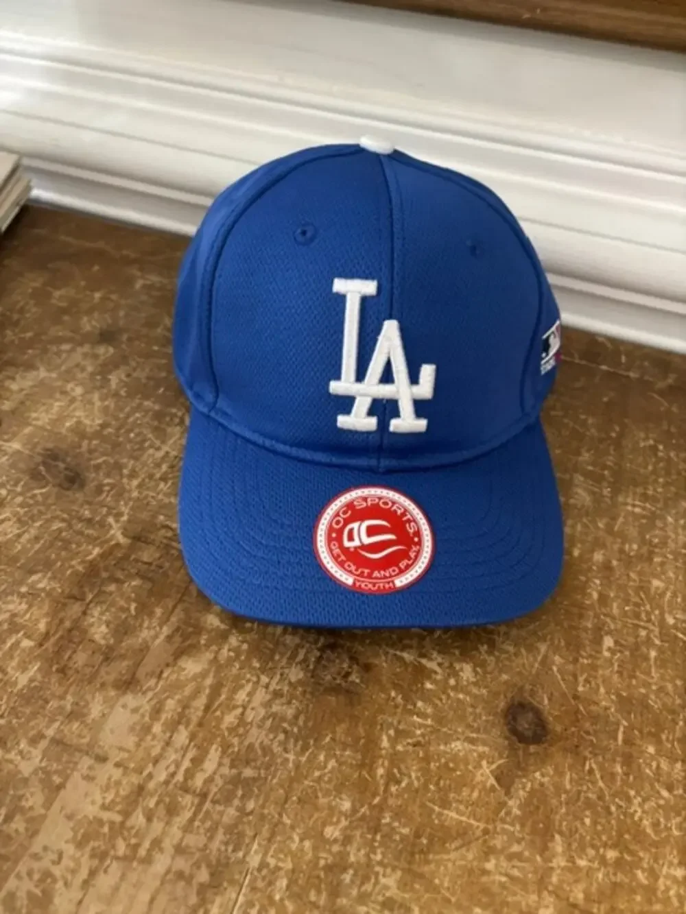 Los Angeles Dodgers Baseball Hat Home Blue Cap Adjustable Youth OS NWT